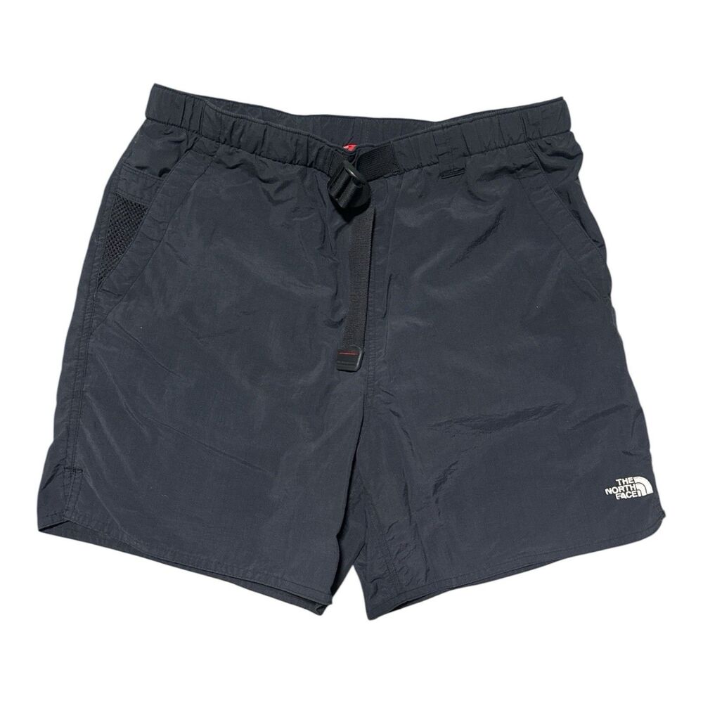 The North Face Shorts Men’s M 32x6 Black Nylon Belted Hiking Outdoor Class V